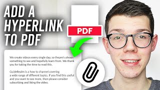 How To Add Hyperlink In PDF File  Full Guide [upl. by Erinn]