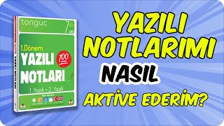 7Sınıf Yazılı Notları ile MEB Ortak Sınav Denemelerine Nasıl Ulaşırım [upl. by Asirrak538]