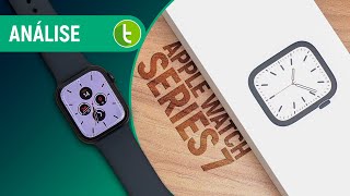 Apple Watch Series 7 uma evolução discreta  Análise  Review [upl. by Nohsav672]