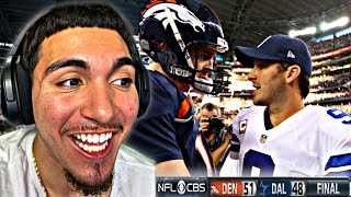 Manning amp Romo DUEL for the Ages Broncos vs Cowboys 2013 Week 5 [upl. by Einnhoj]