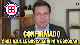 cruzazul🔥ESCOBAR CERCA DE SALIR LA MAQUINA YA LE BUSCA EQUIPO🔥 ligamx mdf futbol [upl. by Elsworth]