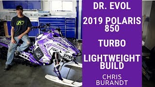 2019 Lightweight Turbo Build  Chris Burandt  Polaris Axys 850 [upl. by Anitselec68]