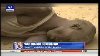 4 Boko Haram Suspects Handed Over By Families 5815 [upl. by Gorski537]