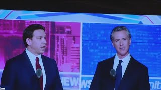 San Franciscans react to Newsom DeSantis debate [upl. by Liscomb]