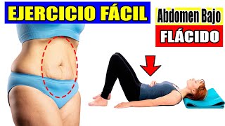 👉 Cómo ELIMINAR el ABDOMEN BAJO FLÁCIDO con EJERCICIO FÁCIL Adiós Vientre Bajo Colgado [upl. by Eisiam]