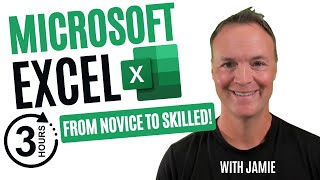 How to Use Excel  A 3Hour Path to Confidence and Skills [upl. by Ahseinek611]