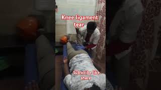 Knee ligament treatment chiropratic shortsfeed [upl. by Alejandro]