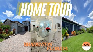 Gorgeous Bradenton Florida Home with the PERFECT Amount of BLING  Luxury Home Tour [upl. by Assi]