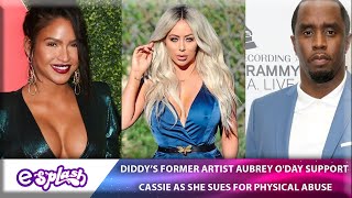 Aubrey ODay claims to be first to support Cassie over Diddy abuse [upl. by Zurkow]