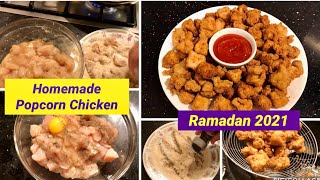 POPCORN CHICKEN  RAMADAN FOOD IDEA  ENGLISH SUBS [upl. by Hrutkay]