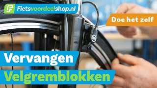 Remblokken Vervangen bij Velgremmen  Zo doe je dat [upl. by Athene]