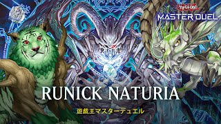 Runick Naturia  Runick Fountain  Naturia Beast  Ranked Gameplay YuGiOh Master Duel [upl. by Ellennod]