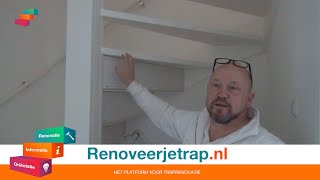 Traprenovatie dicht zetten [upl. by Ilwain824]