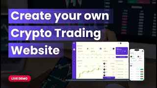 Centralized Crypto Exchange Development  Launch your own Crypto Trading Website Live Demo [upl. by Ayhdiv]