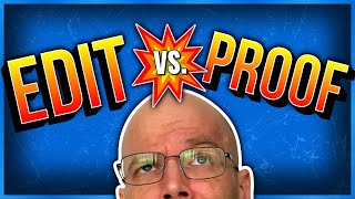 The Difference Between Editing and Proofreading [upl. by Aylatan]