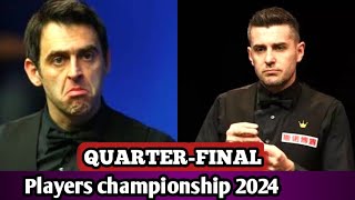 Ronnie OSullivan Vs Mark Selby QuarterFinal Snooker players championship 2024 [upl. by Jessalyn170]