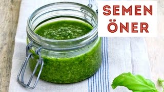 🔊👨‍🍳 GARANTİLİ 💯 KOLAY HERKESİN YAPABİLECEĞİ PESTO SOS TARİFİ ✅  Yemek Tarifleri [upl. by Hoag996]