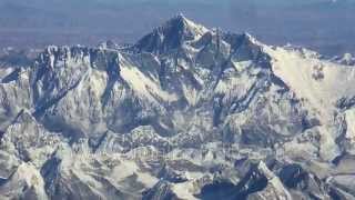 Lovely aerial view of Mt Everest [upl. by Ecirtac]