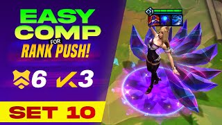 Easy Ahri comp for rank push  TFT Set 10 [upl. by Idelson]