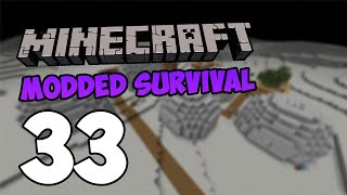 Just One Question  Minecraft Modded Survival 33 [upl. by Odelia]