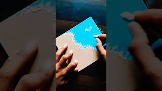 How to draw a sea drawing shortvideo youtubeshorts sketch [upl. by Yatnahc]