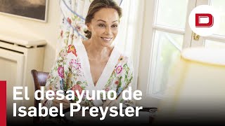 El desayuno de Isabel Preysler en el documental de Disney [upl. by Liponis]