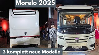 MORELO 2025  3 neue Modelle  Wohnmobile Exklusiv morgen mit Robert Crispens [upl. by Ziul]