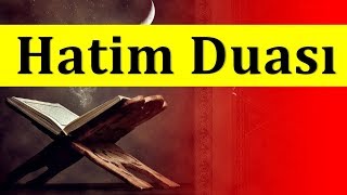 Kuranı Kerim Hatim Duası [upl. by Aicener]