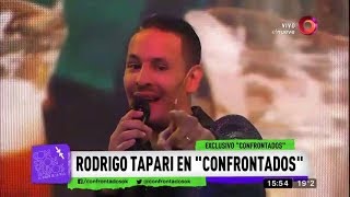 Rodrigo Tapari  Una Cerveza  en Vivo cerrando Confrontados en Canal 9 [upl. by Ayik]