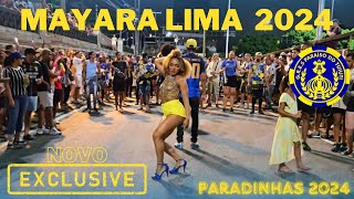 Ensaio de Rua de PARAÍSO DO TUIUTI 👑MAYARA LIMA SHOW 2024 [upl. by Hafeenah]