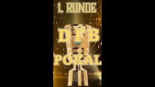 Auslosung DFB Pokal 1 Runde 2024 25 [upl. by Delia]