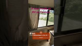 Tour inside an RV  recreational vehicle or Caravan Canada 🇨🇦 [upl. by Anaderol]