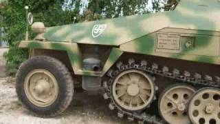 German Halftracks at Bovington Tankfest 2009 [upl. by Yenatirb577]