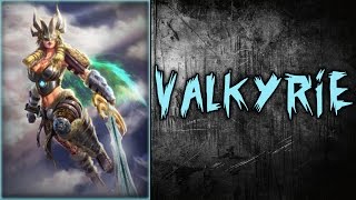 VALKYRIE FREYA  Smite Skin Preview [upl. by Charil42]