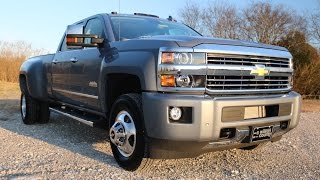 2016 Chevy Silverado 3500HD High Country 4X4 DRW 13025 GVWR Slate Gray wwwWilsonCountyMotorscom [upl. by Zaller]