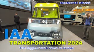 New Renault Estafette Concept  World Premiere  IAA Transportation 2024 Hannover [upl. by Arty]