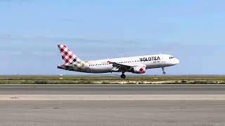 A320 landing in Nice operated by Volotea [upl. by Ethelda]