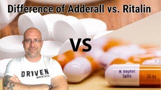 Difference of Adderall vs Ritalin [upl. by Wein]