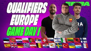 eFIBA QUALIFIERS EUROPE BEGINS  GAMEDAY 1 🌍 𝐞𝐅𝐈𝐁𝐀 𝐒𝟐 🏀 [upl. by Nwahsyt]