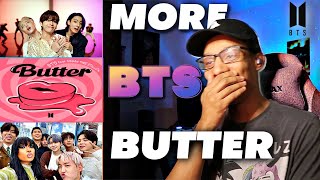 RAPPER Reacts to BTS 방탄소년단 Butter Hotter Remix Official MV amp MORE For the FIRST time [upl. by Odnumde]