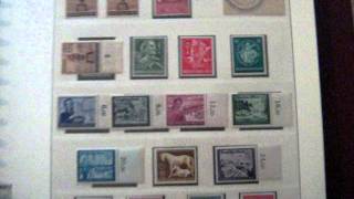 My German Stamp Collection Deutsches Reich 1933 to 1945 [upl. by Osei]