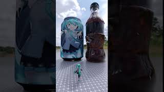 Ultraman fights monsters Hatsune Miku rescues the sealed Ultraman and fights monsters Hatsune Mi [upl. by Odab]