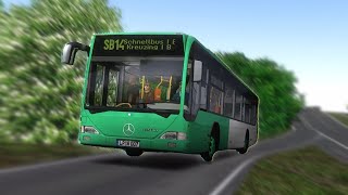 OMSI 2  Städtedreieck V3 modded  SB14 Oesdorf Bf  Kreuzing Bf Citybus O530 7 [upl. by Kary]