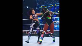 Bayley vs Naomi The Ultimate Showdown wwe [upl. by Eyde]