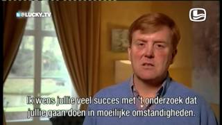 Toespraak Willem Alexander DWDD Lucky TV [upl. by Lari]