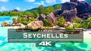 Seychelles 🇸🇨  by drone 4K [upl. by Chaddie]