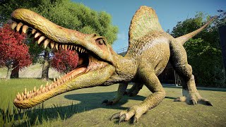 RELEASE ALL TERRESTRIAL DINOSAURS LIMPOPO RIVER  RANA SKIN PATTERN  Jurassic World Evolution 2 [upl. by Haduhey]