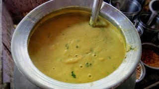 Dal Pakwan  Sindhi Breakfast  Tasty Bhungra Batata  Street Food in Rajkot India [upl. by Harpole655]