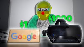 Can You Play Gorilla Tag on The CHEAPEST VR Headset [upl. by Assecnirp]