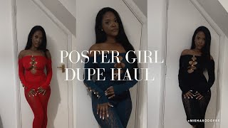 POSTER GIRL DUPE HAUL shein [upl. by Gnel750]